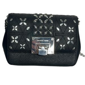 Michael Kors Tina Studded Shoulder Crossbody Bag